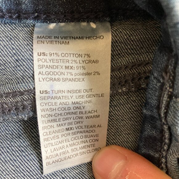 Chico's Pull-On Ankle Jegging Inverness Indigo Size 0 Regular Lightly Worn - Picture 11 of 14